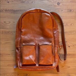Hard Graft leather backpack (Italian Leather)
